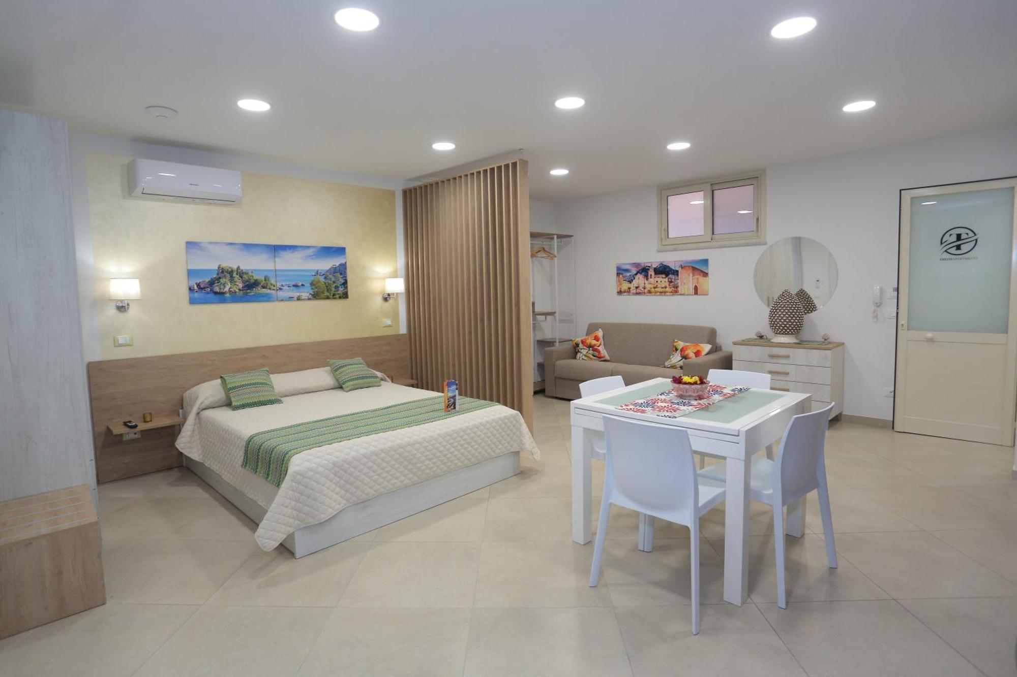 Theos Holidays Apartments Giardini Naxos Exteriér fotografie
